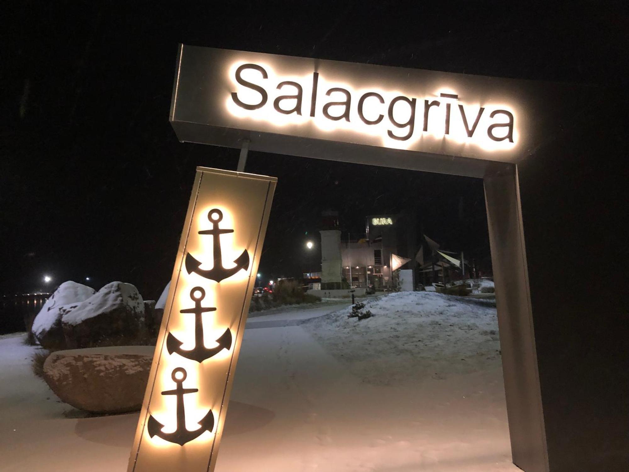 Dzivoklis Bocmana Laukums 2, Salacgrīva Exteriér fotografie